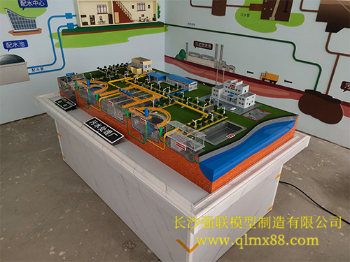 污水處理廠模型